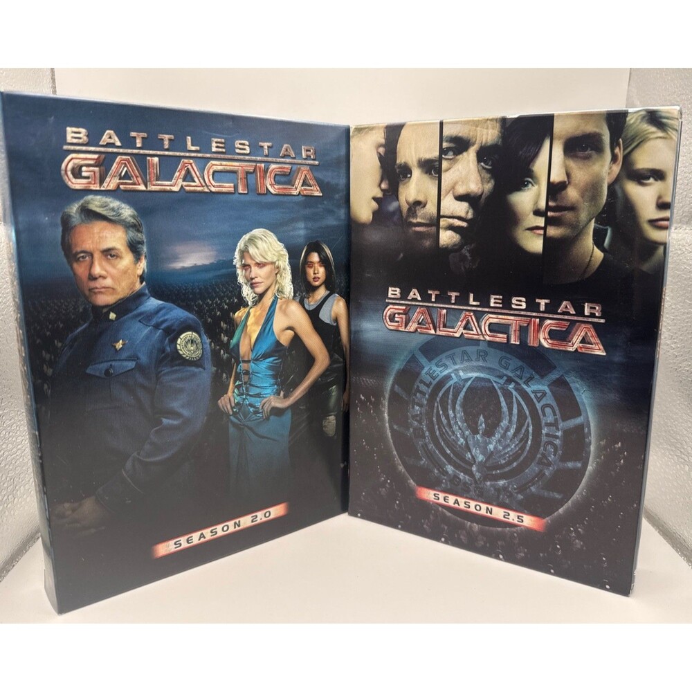 Battlestar Galactic Season 2.0 & 2.5 DVD Box Sets 6 Discs
